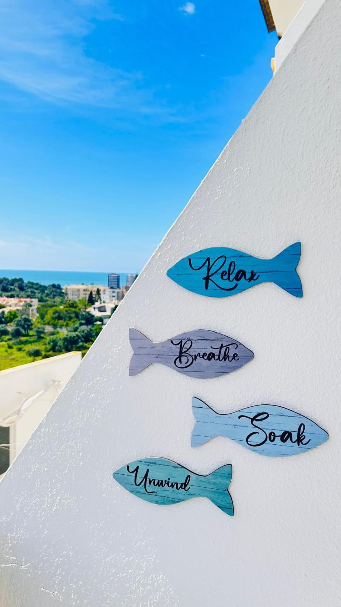 Marea Algarve - Sea View Cozy Sunny Apartment In アルヴォル エクステリア 写真